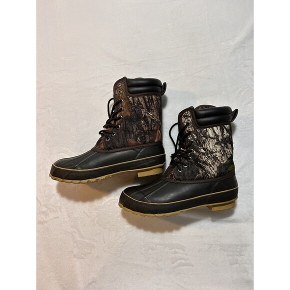Pro Line Thinsulate 200g  Camo Hunting Boots Hiking Mens Size 8